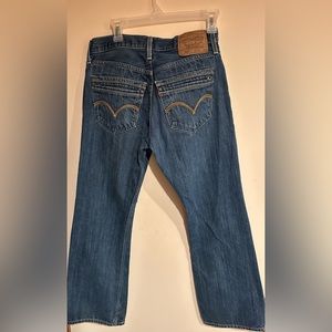 Men’s Levi’s 527 Boot Cut specialty pocket jeans